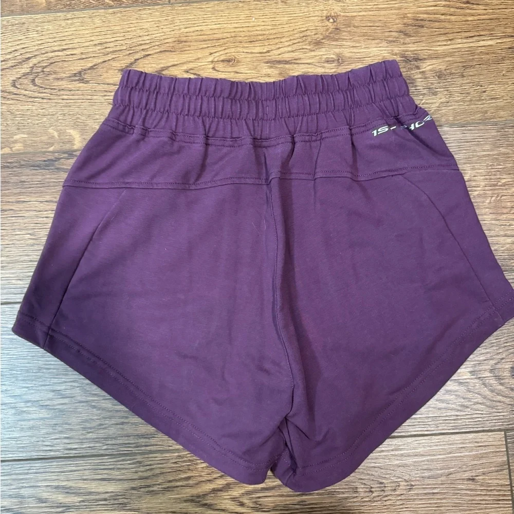 1st Phorm Shorts Women's XS Purple Comfy Athletic 1P Drawstring Casual - Picture 4 of 5
